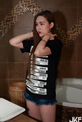 (Chinese Model Special) Chinese model Zhao Xiaozhuo with unique temperament super large-scale private shooting (100P)