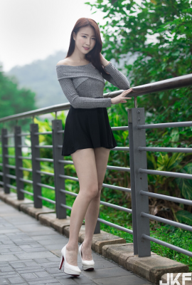 (Model photo) Taiwanese model Yang Siyuan’s new store Bitan outdoor shooting (52P)