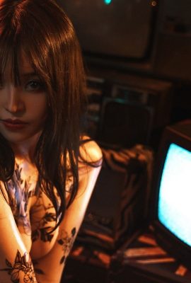 Strawberry flavored Nana Usagi costume shop puppets