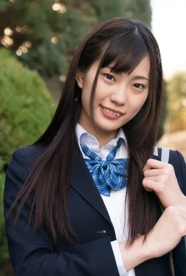Japanese female students take off their clothes and take beautiful pictures
