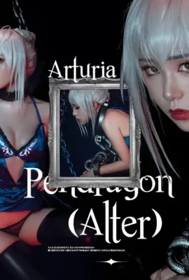 Explosive girl Nya Xiaoji cosplay Saber Alter – Fate Grand Order