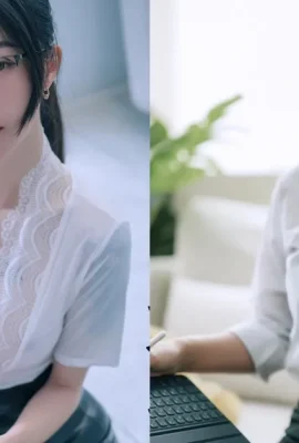 We need petent business! “Erotic hot girl salesperson” works hard for performance, using “black stockings, beautiful legs and snowy breasts” to seduce customers