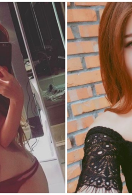 The beautiful girl took a selfie and revealed her “big breasts career line”. Her round and beautiful breasts are so eye-catching, so eye-catching!