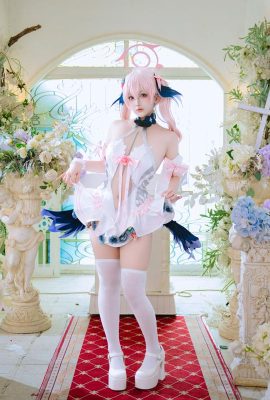 (Cosplay) Hinajiao Blue Files and Jiang Xiaochun’s Flower Wedding