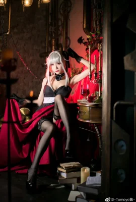 Beautiful girl Wanhua mirror camp: Mist branch cos dress Tomoyo sauce