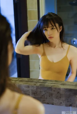 Sultry photo of a charming Japanese AV girl with fair body – Ryomori Yuu