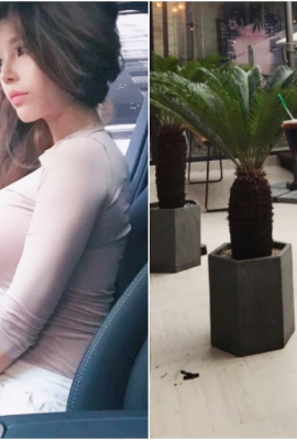 The pretty girl in hot pants drives with her own “super bright headlights”! The best S figure is so fierce! I want to help her fasten her seat belt…