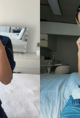 Not only is the moon rounder in foreign countries! The girl with big breasts has “textbook-style pass breasts” and even the math teacher is willing to bow down to her