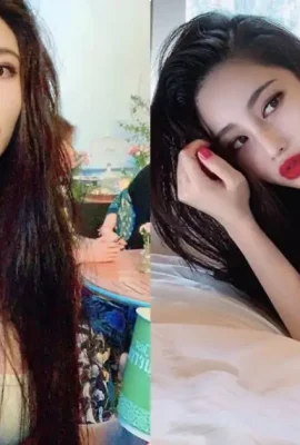 The red-lipped hot model “지아이” has an astonishing nine-headed body proportions and is seduced while lying on the bed. “The picture is super provocative”!