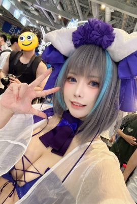 (Cosplay) Shazhufan Shazhufan – Cheshire Swimsuit Cheshire Swimsuit