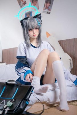 (Cosplay) Jiuqi Miao Jiuqi Miao – Gym Uniform Shiroko 白子