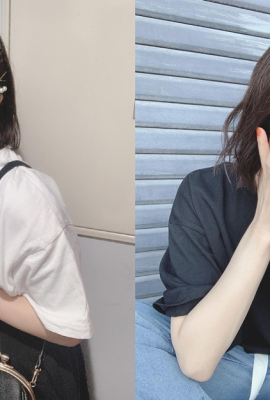 The beautiful girl with royal short hair “Hinami Haruka” has a girl-next-door aura that feels super innocent and girlish, with a sweet smile and a youthful atmosphere