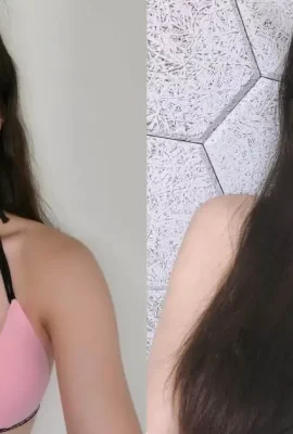 Hot girl Chiao Caramel’s “cherry mouth” is so tempting, she wears a bikini to show off her “round and beautiful breasts”!