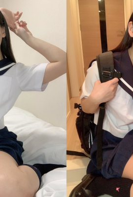 Cuteness is justice! Legally beautiful girl “Nishinaga Ayana” has a childish appearance and is full of cuteness. She strips and releases her clothes “she actually has a great figure”