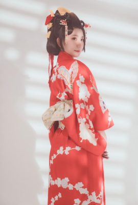 (Cosplay) Xinglan is Lanlan, her name is Lanmei, kimono rope binding