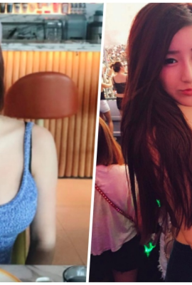 So fierce! A good-looking “big-breasted girl” with electric eyes, her best friend is also a hot online shooting proprietress!