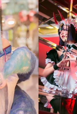 Professional photography! “Pretty girl Coser” Japanese style online full body bag tight and sexy still captures the hearts of the people